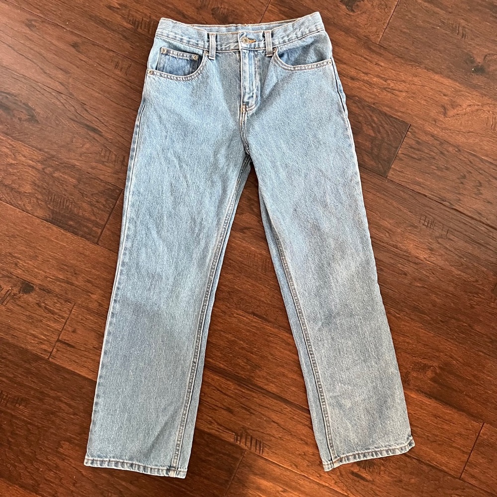 FADED GLORY Medium Wash Wide Leg Jean. Size 14R